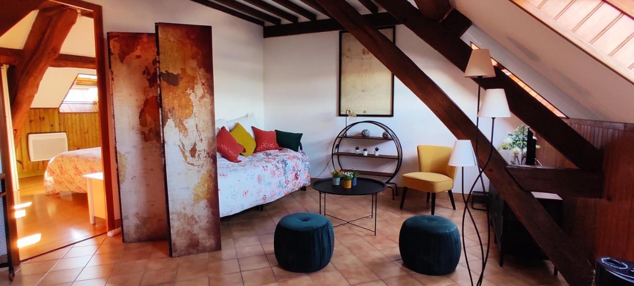Aux Nids D'Hirondelles Apartman Pouilly-sur-Loire Kültér fotó